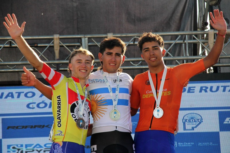 Erripa sum� otra medalla en el Argentino de Ruta 2026